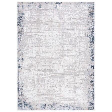 Safavieh 4 x 6 ft. Parker Contemporary Power Loomed Rectangle Rug Taupe & Ivory Blue PRK101E-4